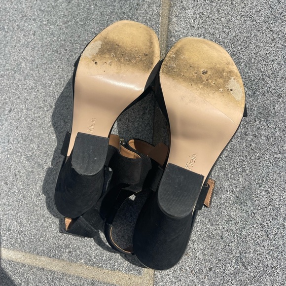 Calvin Klein Block Heel Sandal - Picture 7 of 7